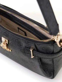 BORSA A SPALLA DONNA - GUESS CARBONE - HWSG78 33180