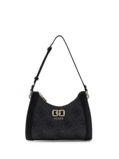 BORSA A SPALLA DONNA - GUESS CARBONE - HWOS99 01180