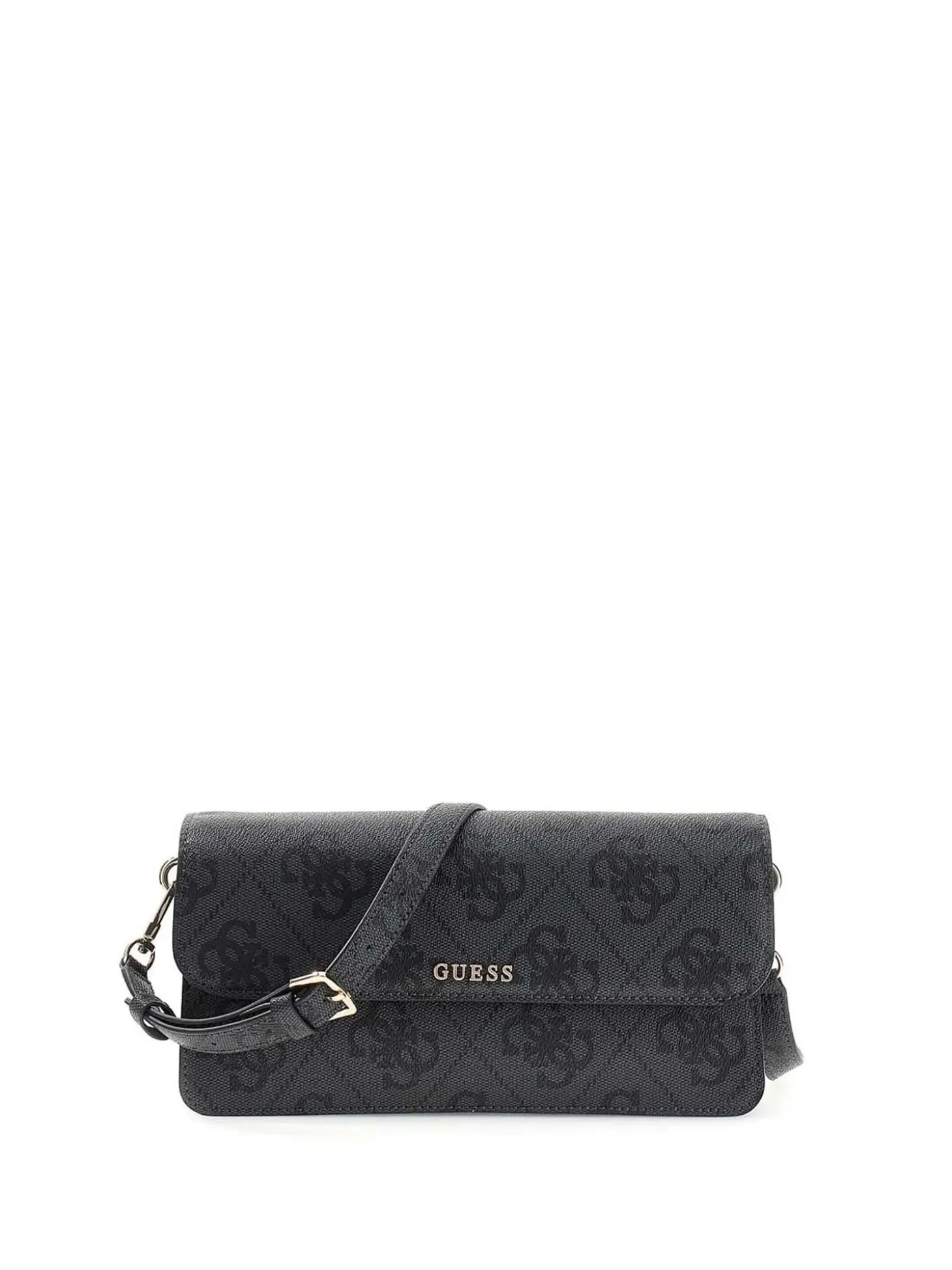 BORSA A SPALLA DONNA - GUESS CARBONE - HWOS81 18190