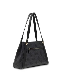 BORSA A SPALLA DONNA - GUESS CARBONE - HWOS99 01220