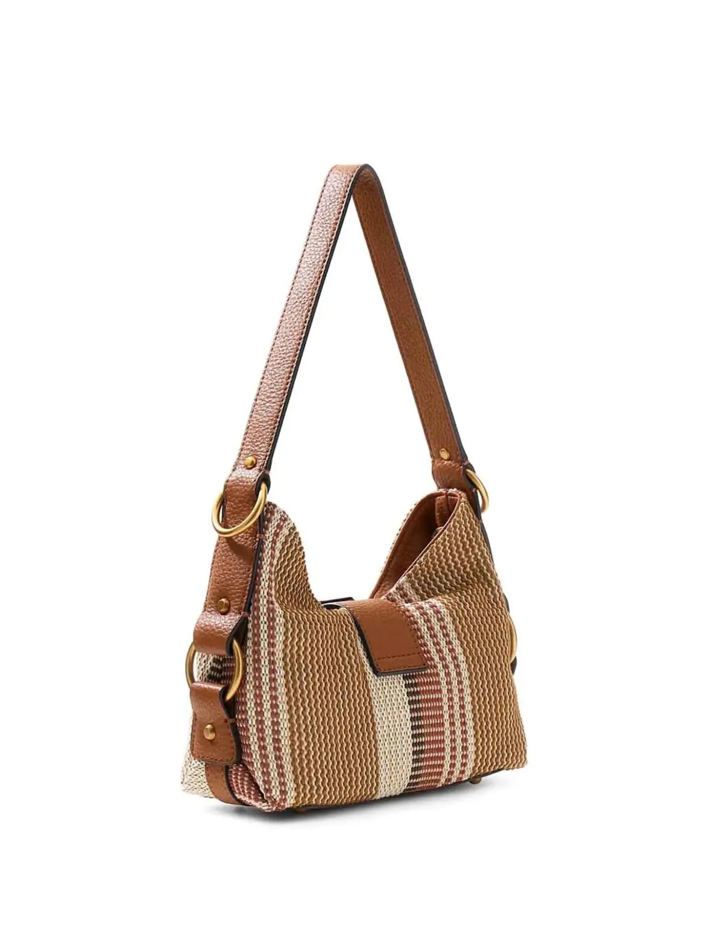 BORSA A SPALLA DONNA - GUESS COGNAC - HWAB93 08720