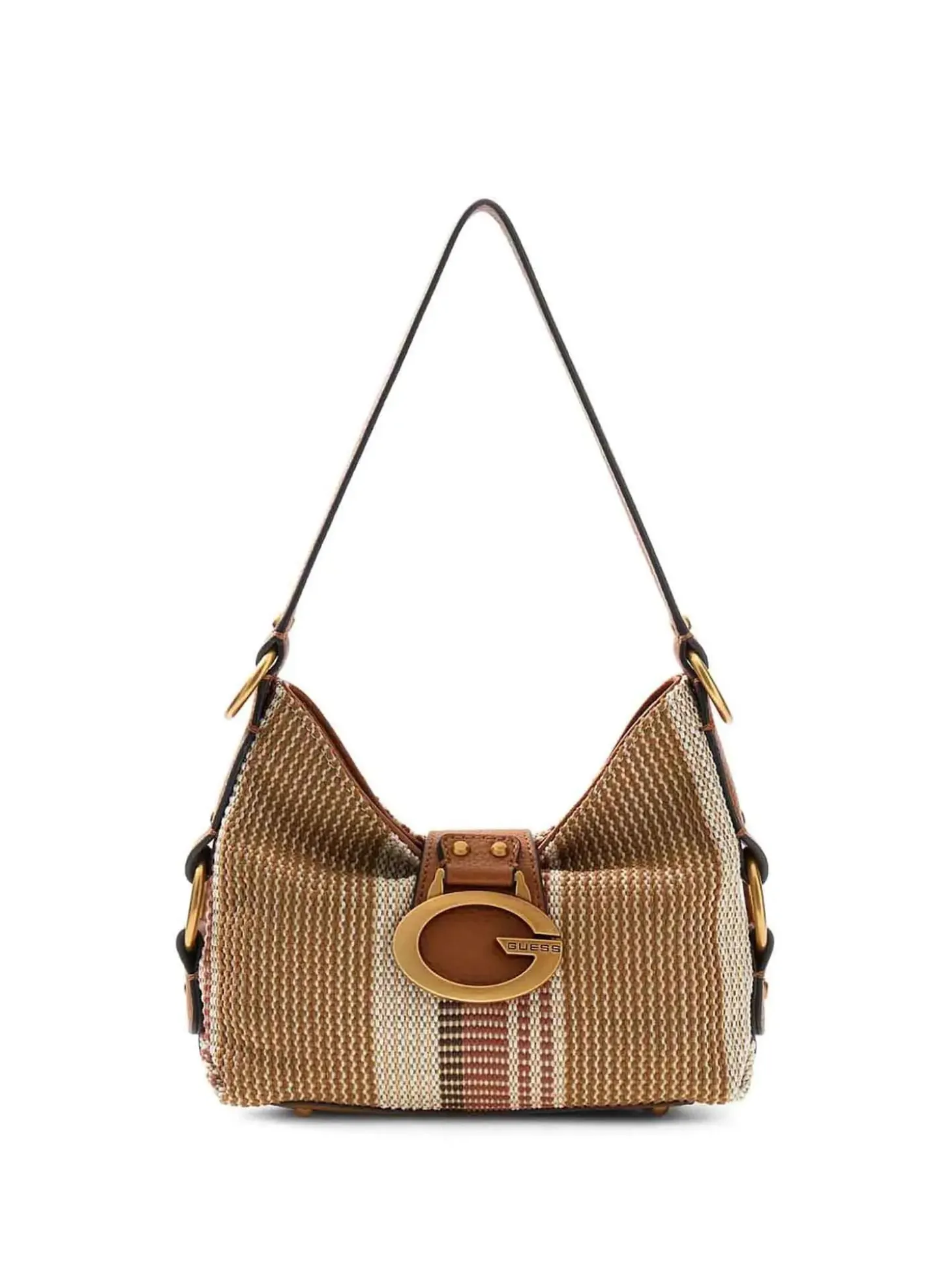 BORSA A SPALLA DONNA - GUESS COGNAC - HWAB93 08720