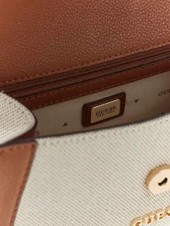 BORSA A SPALLA DONNA - GUESS COGNAC - HWAG97 19190