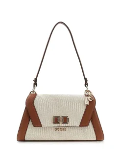 BORSA A SPALLA DONNA - GUESS COGNAC - HWAG97 19190