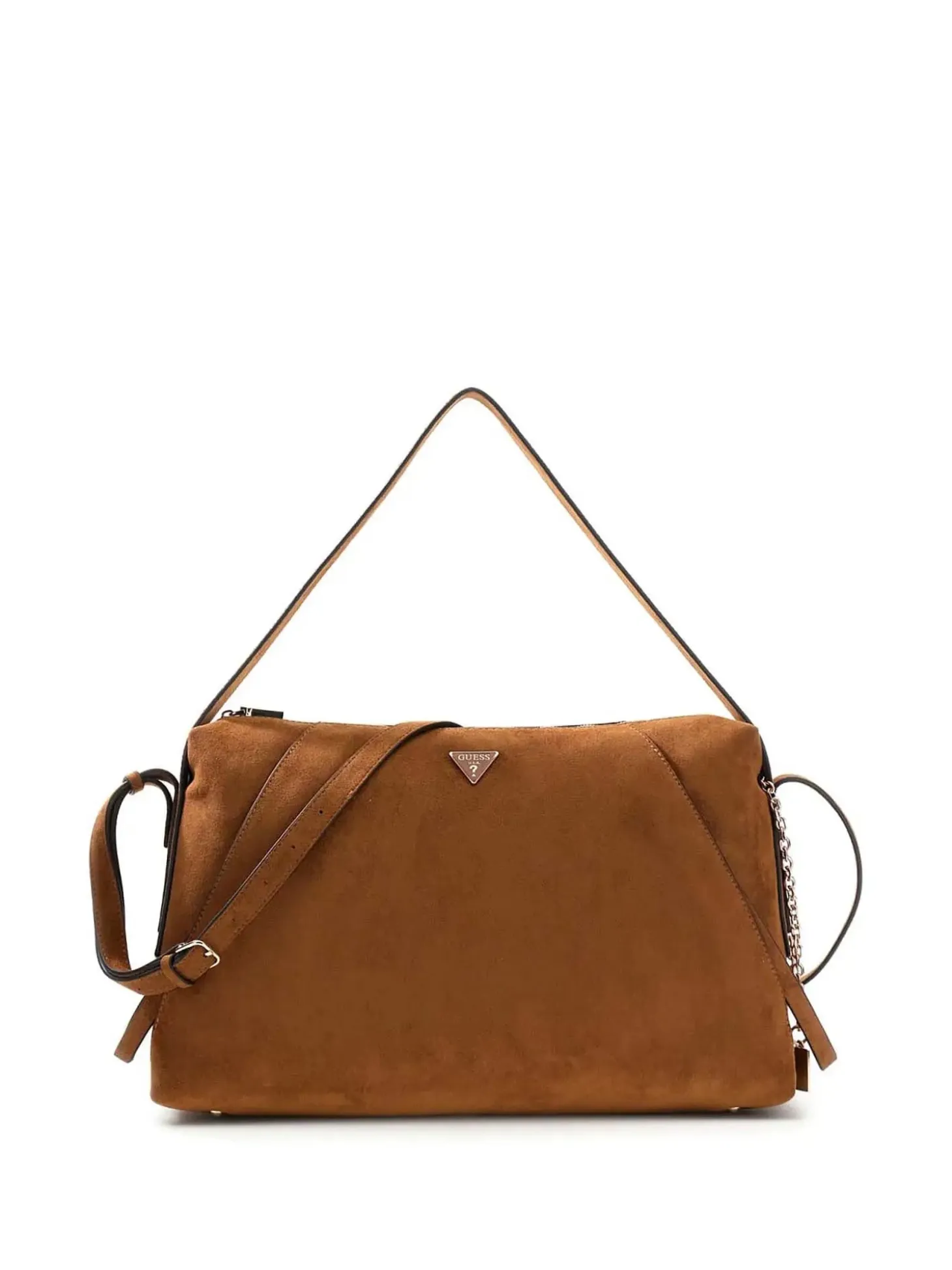 BORSA A SPALLA DONNA - GUESS COGNAC - HWSG97 45180