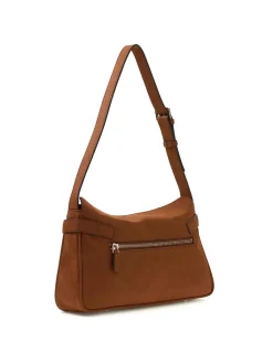 BORSA A SPALLA DONNA - GUESS COGNAC - HWSG97 54180
