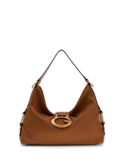 BORSA A SPALLA DONNA - GUESS COGNAC - HWBB93 08180