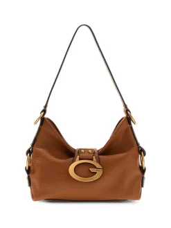 BORSA A SPALLA DONNA - GUESS COGNAC - HWBB93 08720