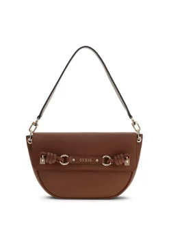 BORSA A SPALLA DONNA - GUESS COGNAC - HWBG97 42190