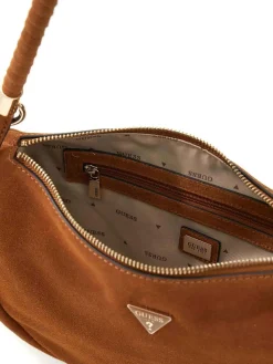 BORSA A SPALLA DONNA - GUESS COGNAC - HWSG99 18010