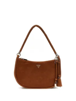 BORSA A SPALLA DONNA - GUESS COGNAC - HWSG99 18010