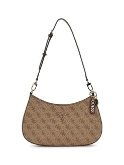 BORSA A SPALLA DONNA - GUESS MARRONE - HWBG96 72180