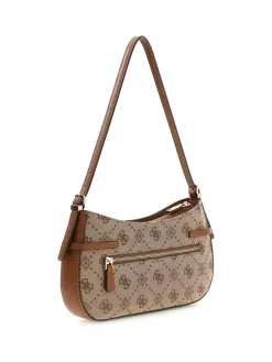 BORSA A SPALLA DONNA - GUESS MARRONE - HWJP99 02170