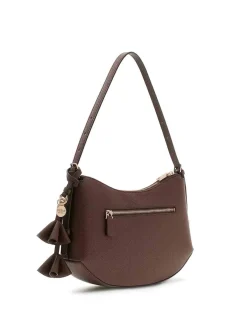 BORSA A SPALLA DONNA - GUESS MARRONE - HWZG22 27020