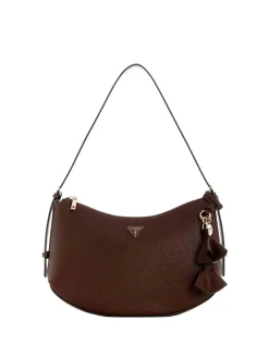 BORSA A SPALLA DONNA - GUESS MARRONE - HWZG22 27020
