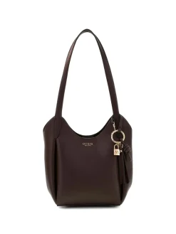 BORSA A SPALLA DONNA - GUESS MARRONE - HWBG97 35030