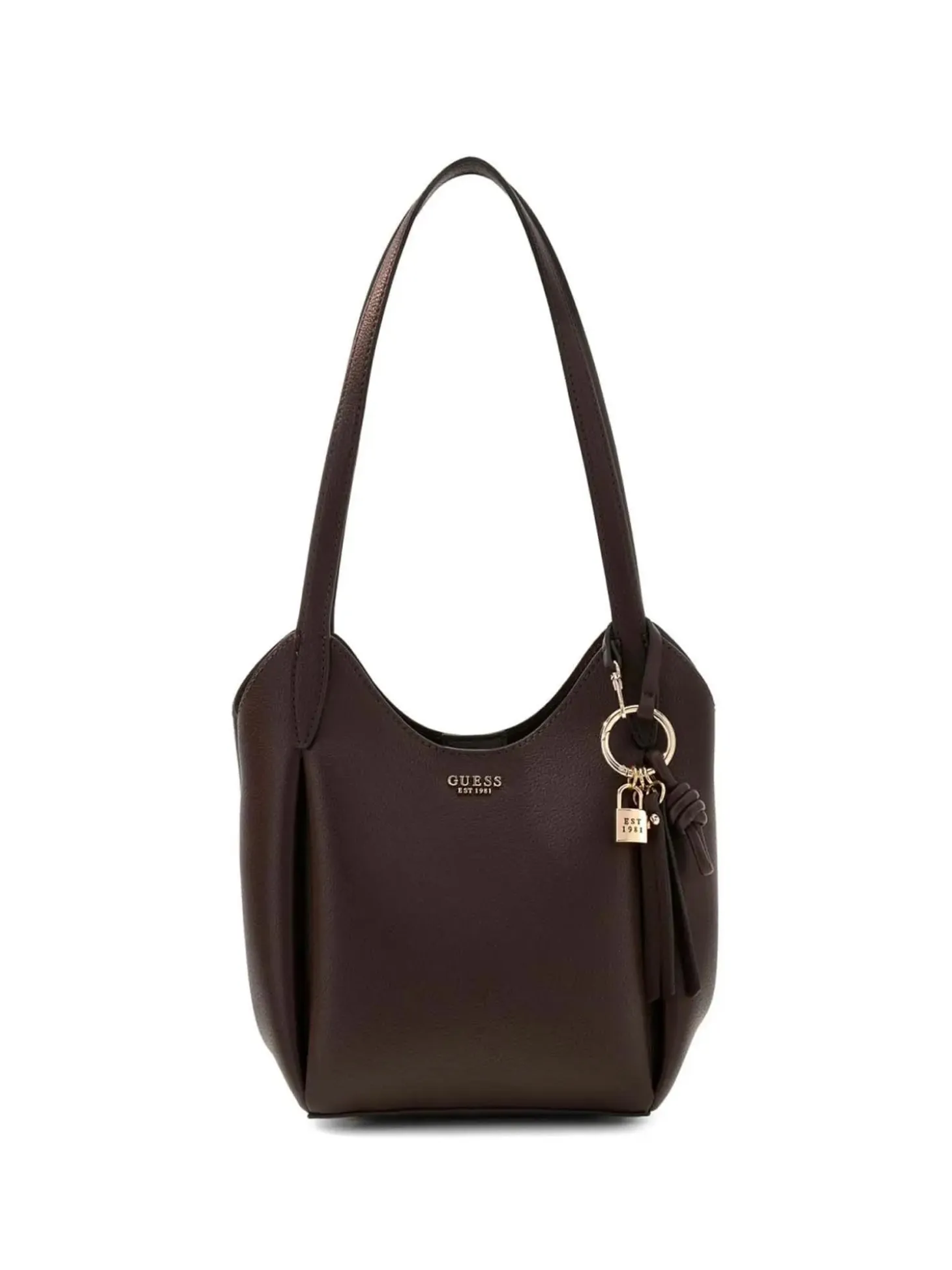 BORSA A SPALLA DONNA - GUESS MARRONE - HWBG97 35030