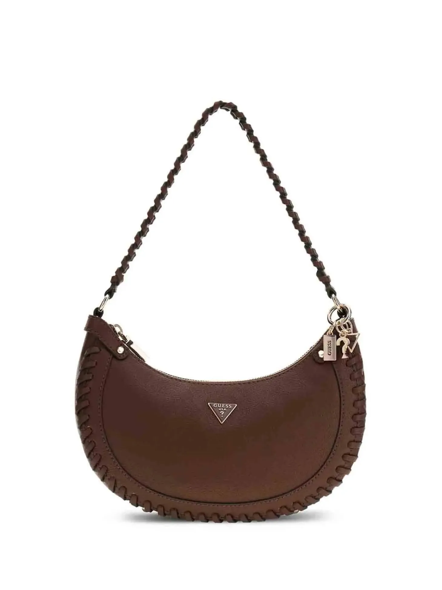 BORSA A SPALLA DONNA - GUESS MARRONE - HWBG97 50010