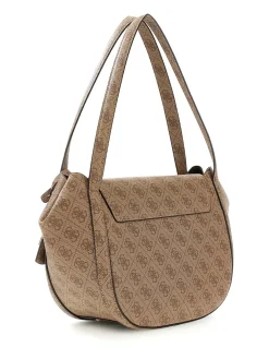 BORSA A SPALLA DONNA - GUESS MARRONE - HWSG97 56190