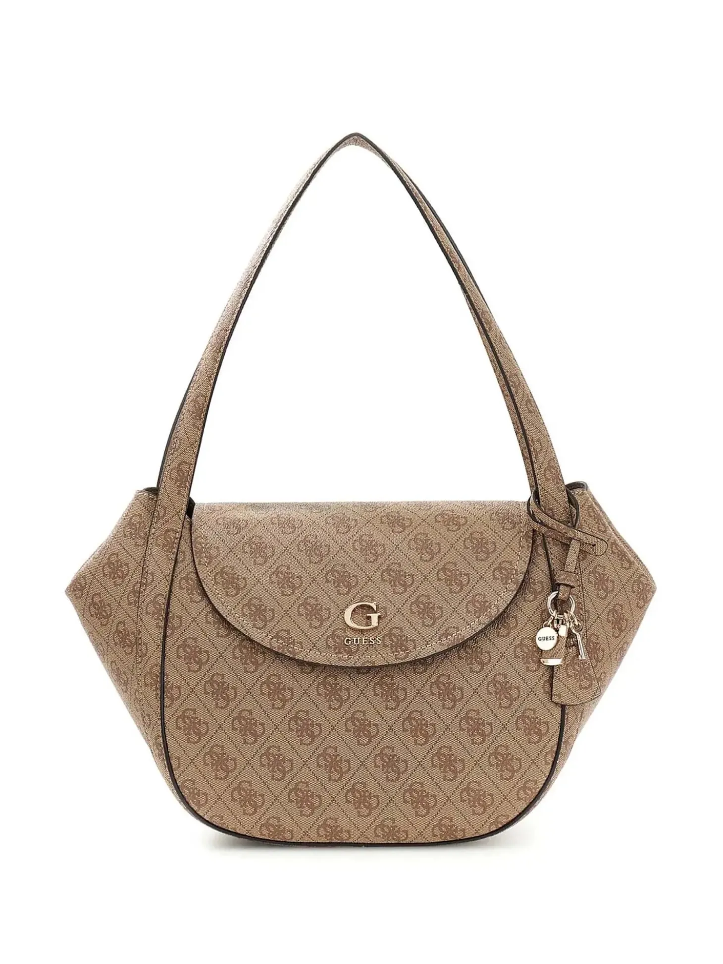 BORSA A SPALLA DONNA - GUESS MARRONE - HWSG97 56190