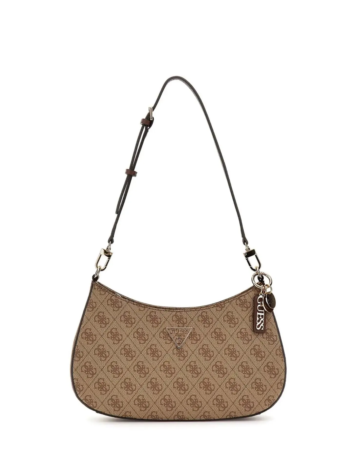 BORSA A SPALLA DONNA - GUESS MARRONE - HWBG96 72180