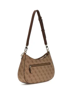 BORSA A SPALLA DONNA - GUESS MARRONE - HWBG96 72180