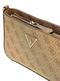 BORSA A SPALLA DONNA - GUESS MARRONE - HWBG96 72720