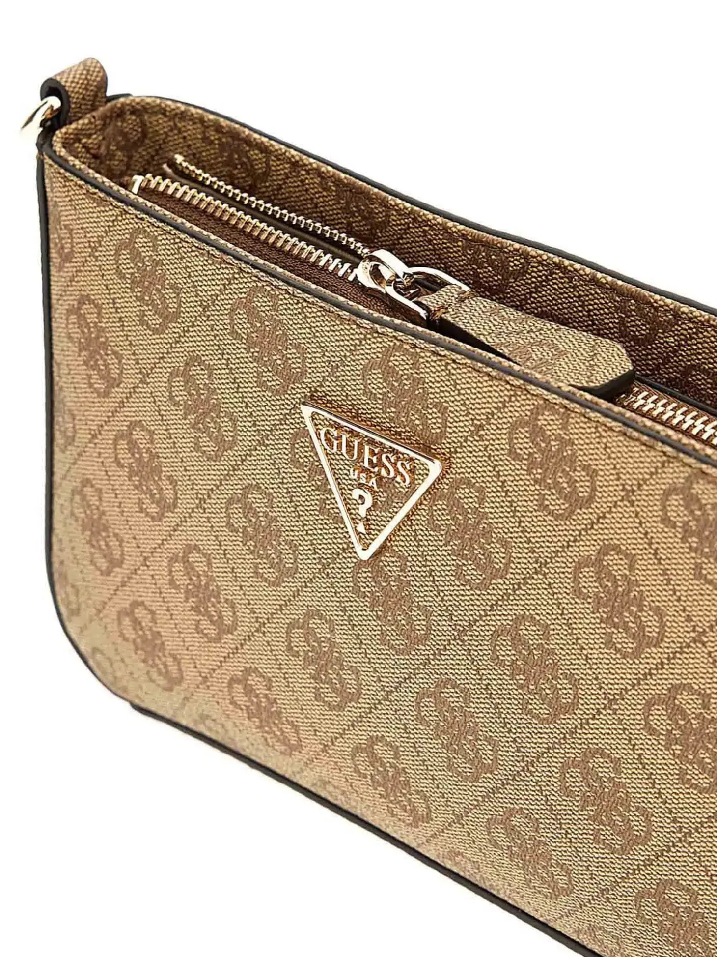 BORSA A SPALLA DONNA - GUESS MARRONE - HWBG96 72720