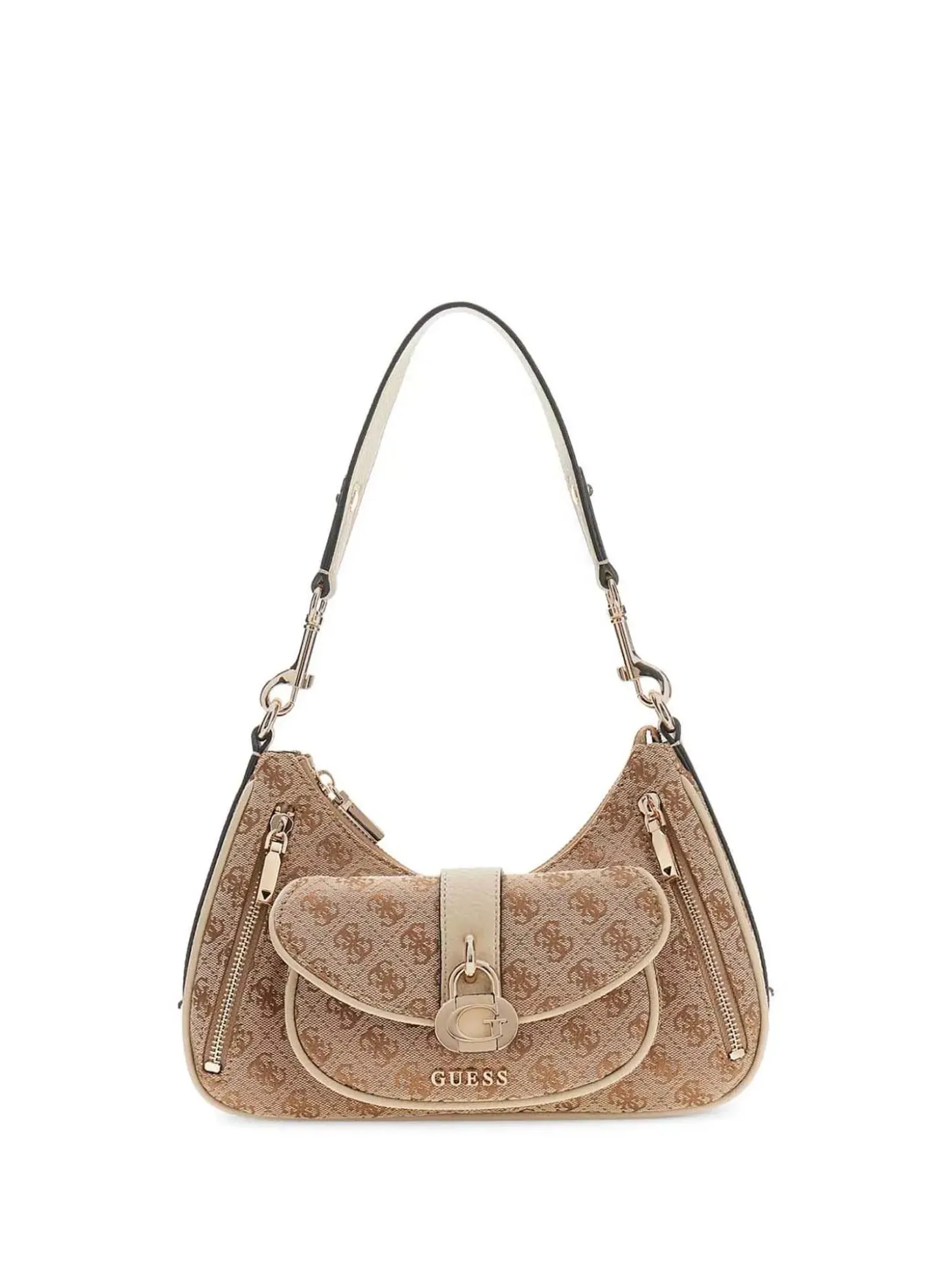BORSA A SPALLA DONNA - GUESS MARRONE - HWJG83 62180