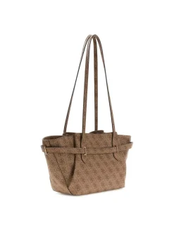 BORSA A SPALLA DONNA - GUESS MARRONE - HWSG78 33080