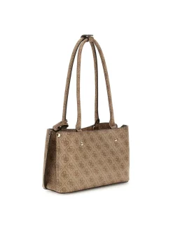 BORSA A SPALLA DONNA - GUESS MARRONE - HWSG69 74090