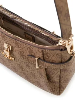 BORSA A SPALLA DONNA - GUESS MARRONE - HWSG78 33180