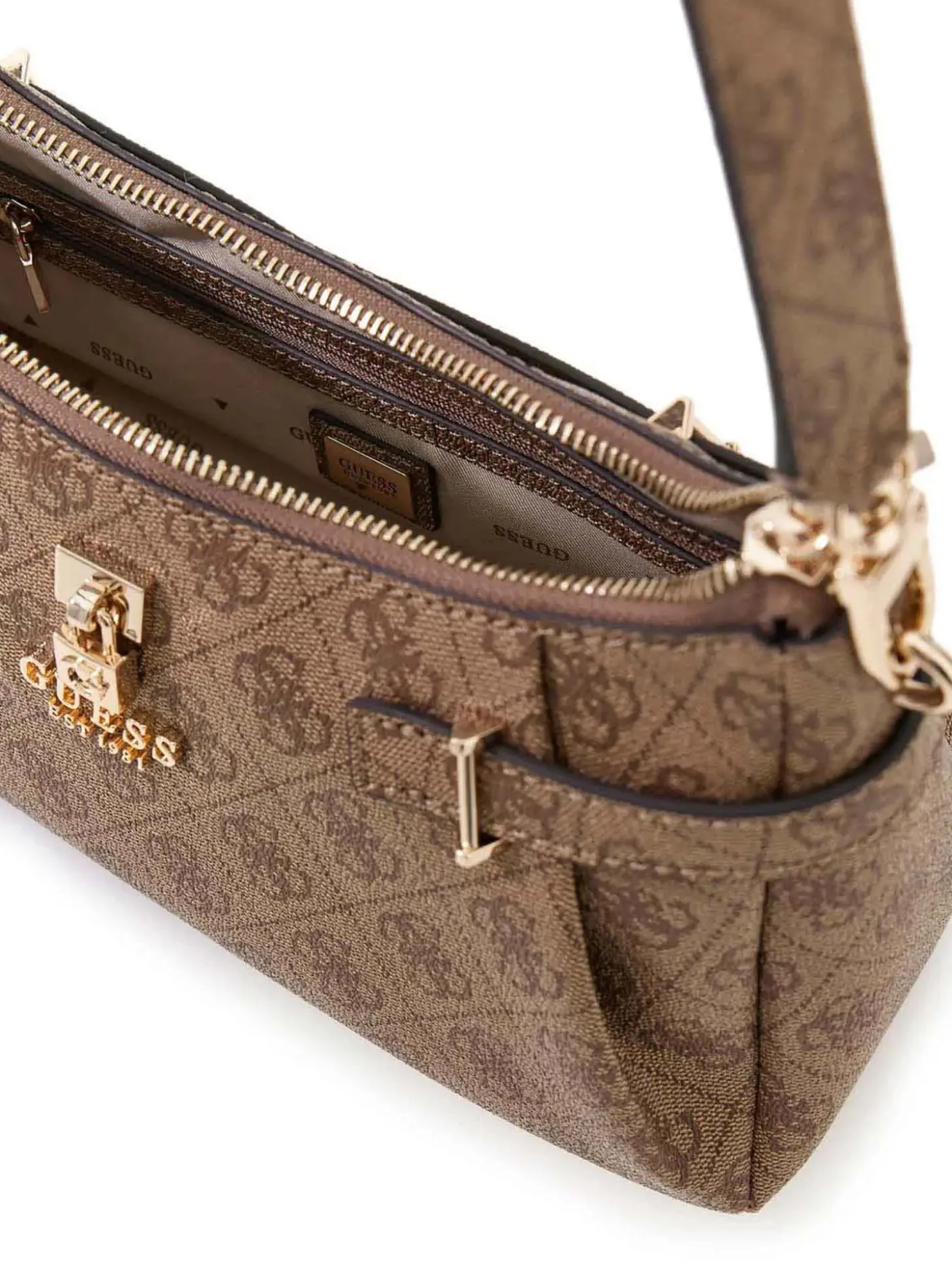 BORSA A SPALLA DONNA - GUESS MARRONE - HWSG78 33180