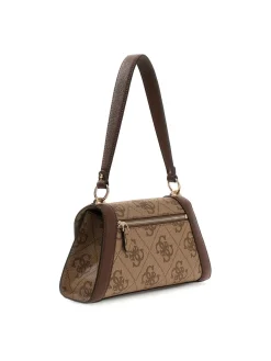 BORSA A SPALLA DONNA - GUESS MARRONE - HWOS99 01190