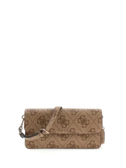 BORSA A SPALLA DONNA - GUESS MARRONE - HWOS81 18190