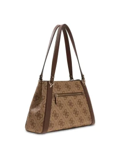 BORSA A SPALLA DONNA - GUESS MARRONE - HWOS99 01220