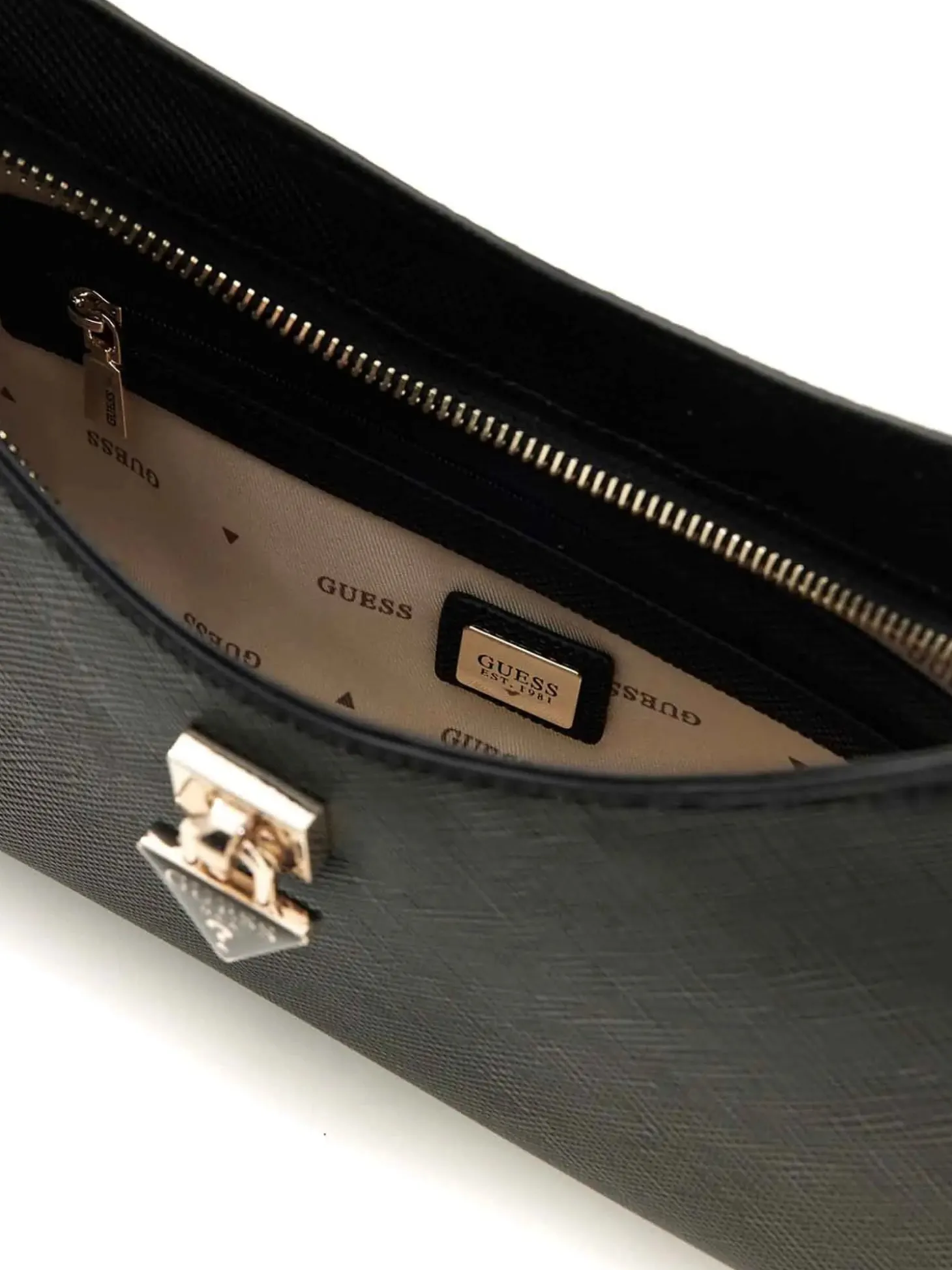 BORSA A SPALLA DONNA - GUESS NERO - HWZG99 19180