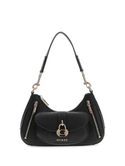 BORSA A SPALLA DONNA - GUESS NERO - HWBG83 62180