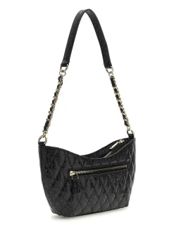 BORSA A SPALLA DONNA - GUESS NERO - HWGG23 23170