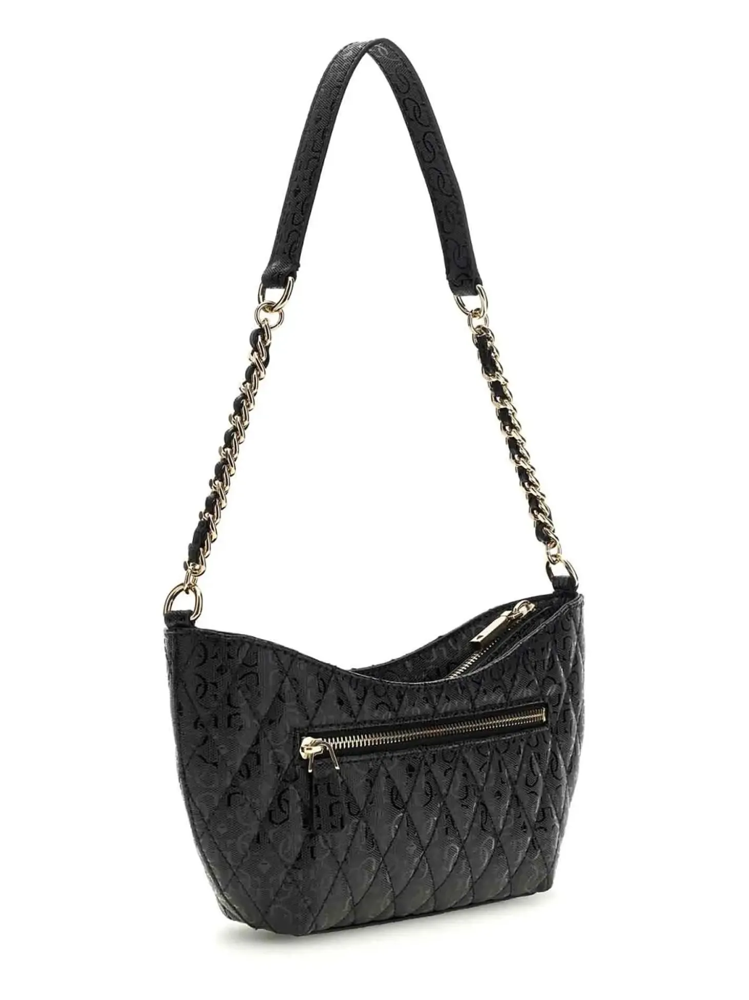 BORSA A SPALLA DONNA - GUESS NERO - HWGG23 23170