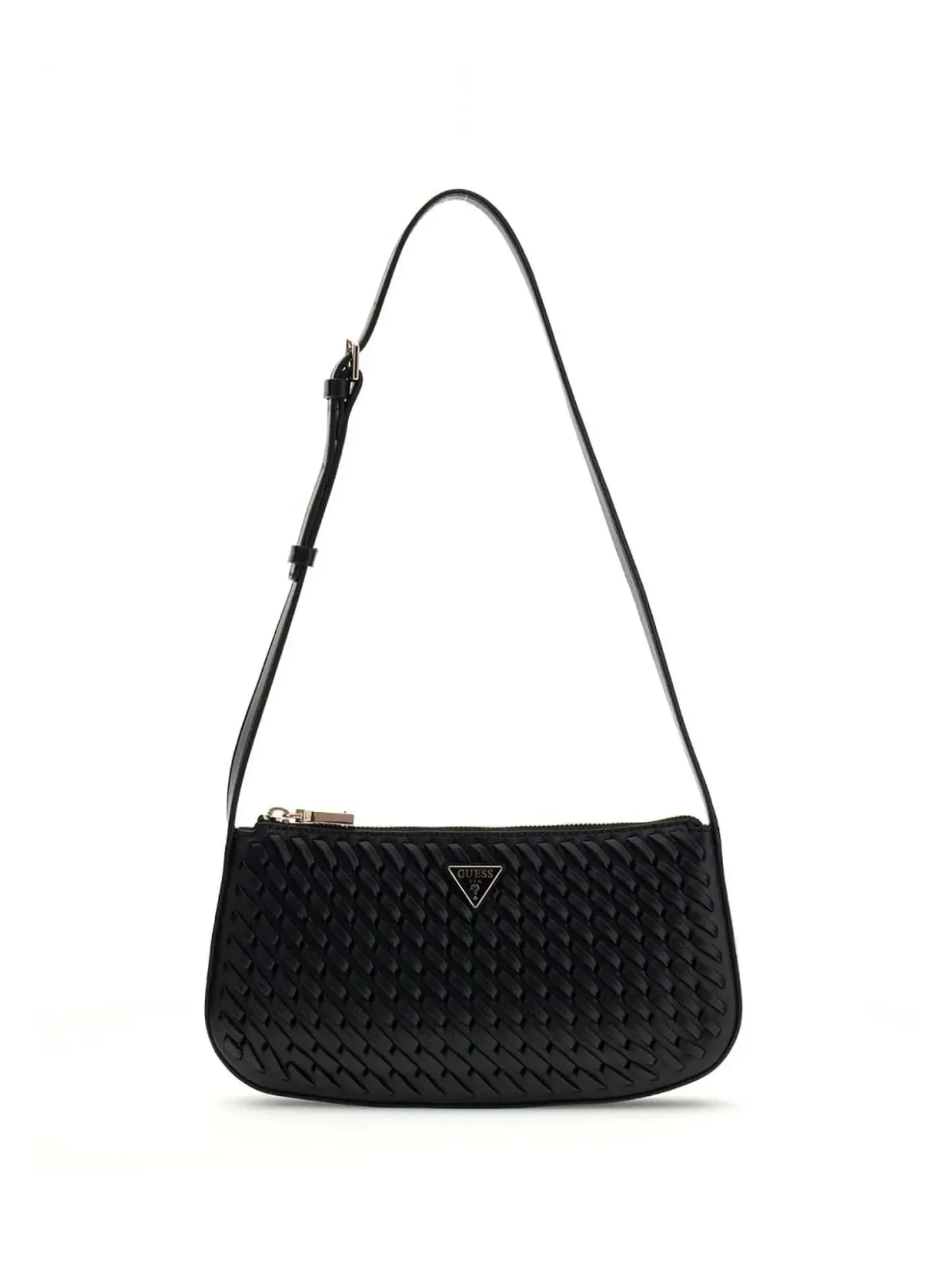 BORSA A SPALLA DONNA - GUESS NERO - HWWG97 48170