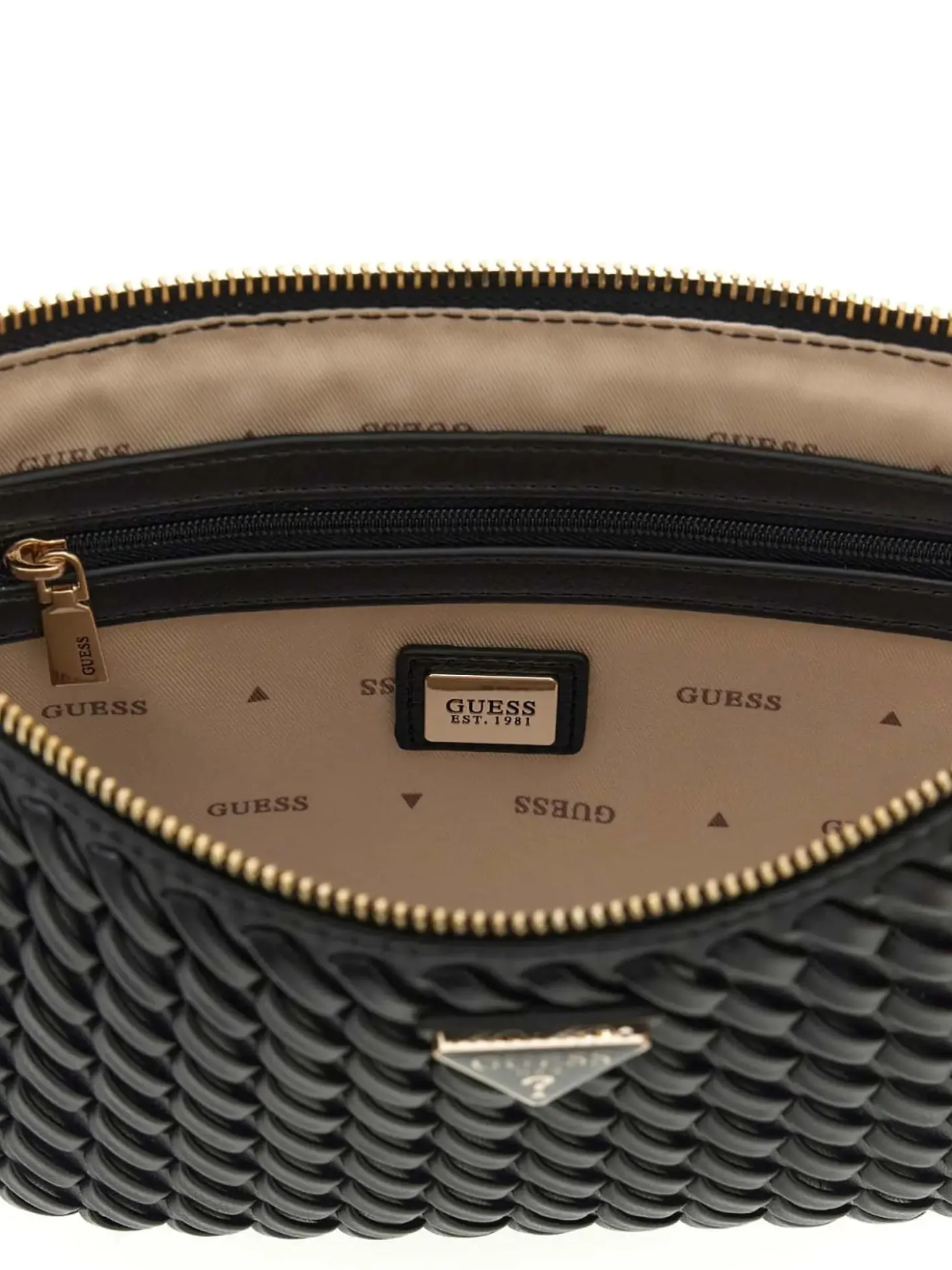 BORSA A SPALLA DONNA - GUESS NERO - HWWG97 48170