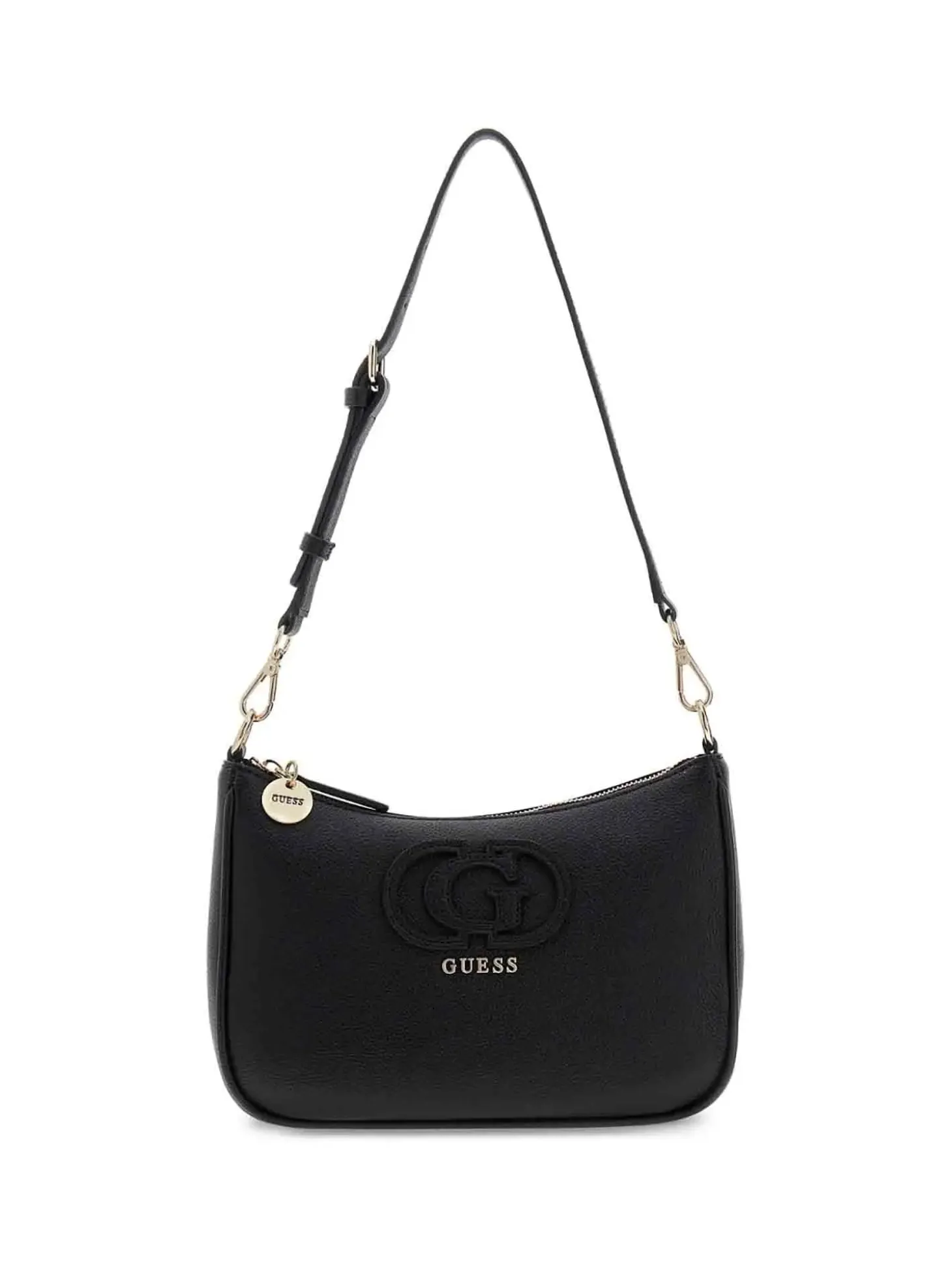BORSA A SPALLA DONNA - GUESS NERO - HWBG99 05180