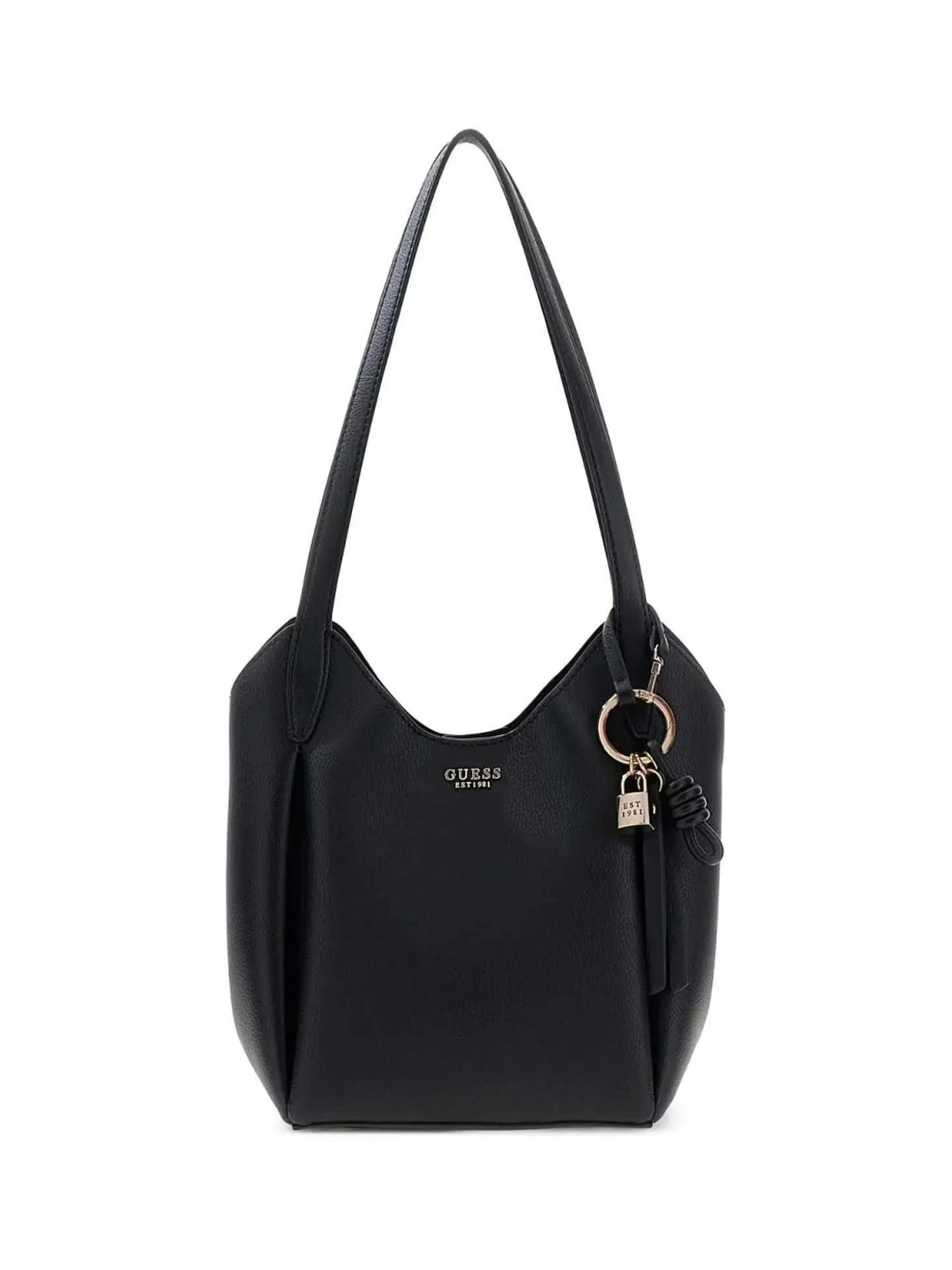 BORSA A SPALLA DONNA - GUESS NERO - HWBG97 35030