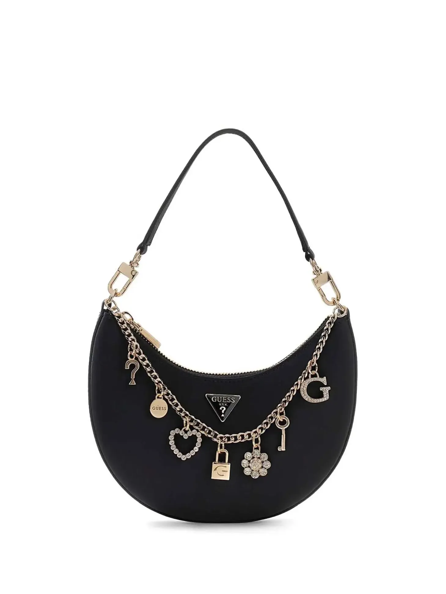 BORSA A SPALLA DONNA - GUESS NERO - HWES99 31720