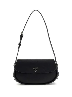 BORSA A SPALLA DONNA - GUESS NERO - HWBG99 18190