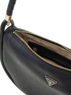 BORSA A SPALLA DONNA - GUESS NERO - HWBG99 18010