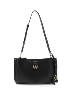 BORSA A SPALLA DONNA - GUESS NERO - HWBG99 07170