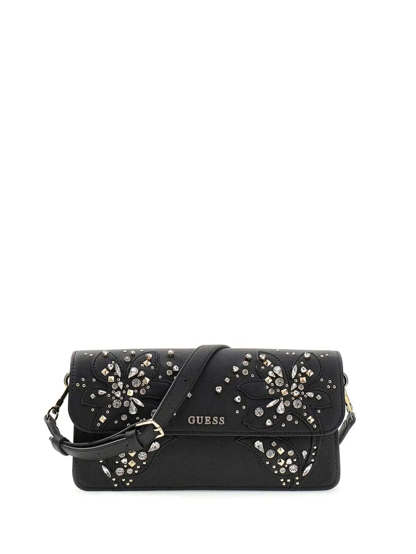 BORSA A SPALLA DONNA - GUESS NERO - HWEB81 18190