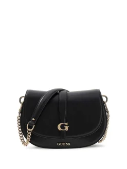 BORSA A SPALLA DONNA - GUESS NERO - HWVG98 96200